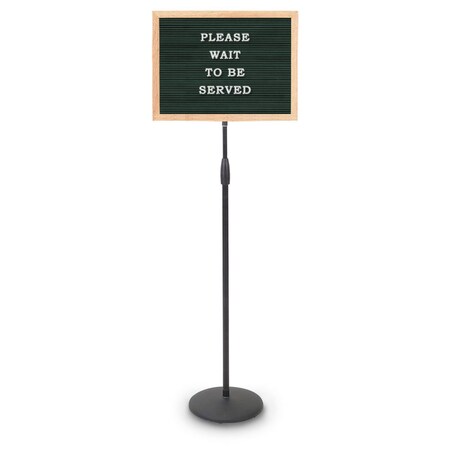 United Visual Products Corkboard, Fabric, Blk, Black, 2 Door, 42x32" UV3025-BLACK-BLACK